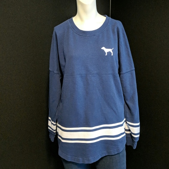 PINK Victoria's Secret Tops - VS Pink navy Jersey